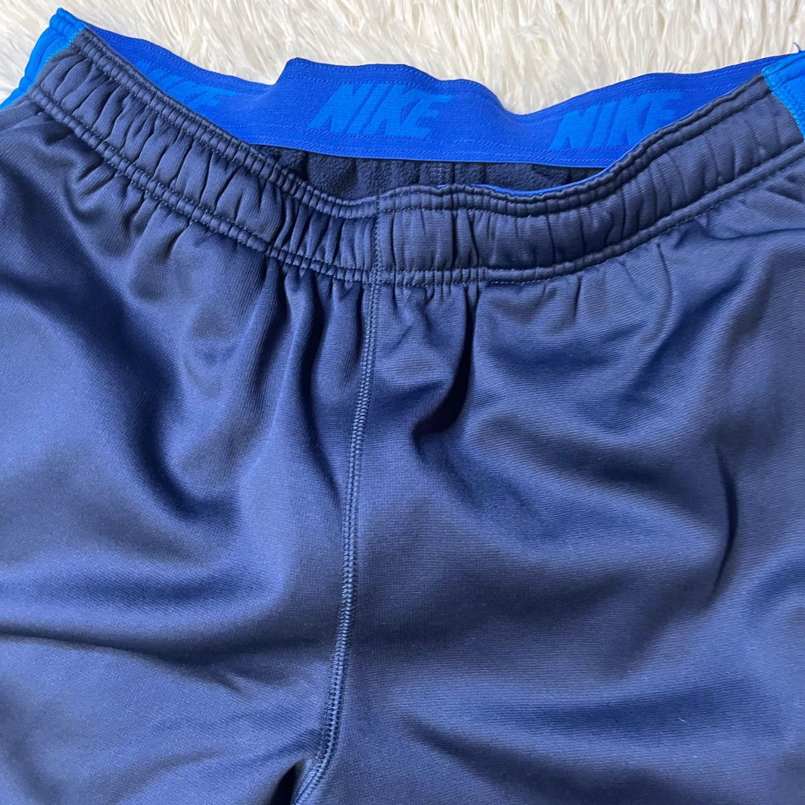 Nike Nike pants Mens Blue Therma-Fit Fleece Pocket Drawstring XL Size US 42 / EU 58 - 2 Thumbnail