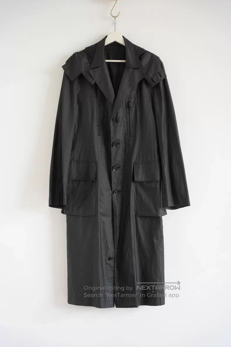 Yohji Yamamoto Yohji Yamamoto 08 SS detachable zip hooded coat Size US L / EU 52-54 / 3 - 1 Thumbnail