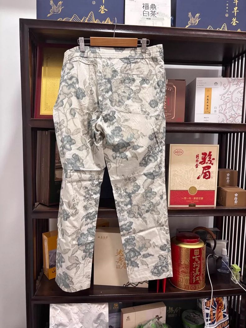 Hermes Hermes Casual Pants with Floral Design-2506 Size US 42 / EU 58 - 2 Thumbnail