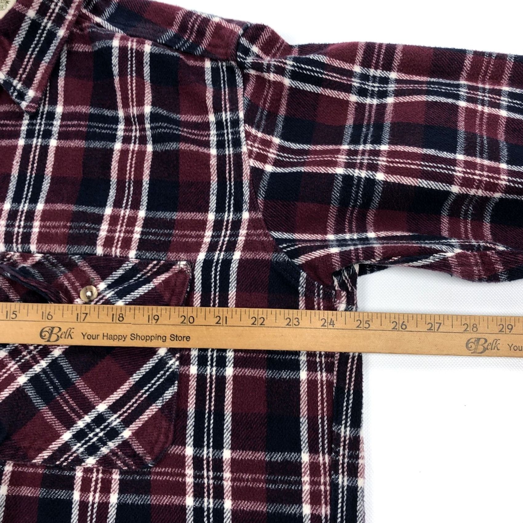 Vintage FiveBrother Men XL Plaid Flannel Shirt Long Sleeve Button-Down Workwear Vintage Size US XL / EU 56 / 4 - 6 Thumbnail