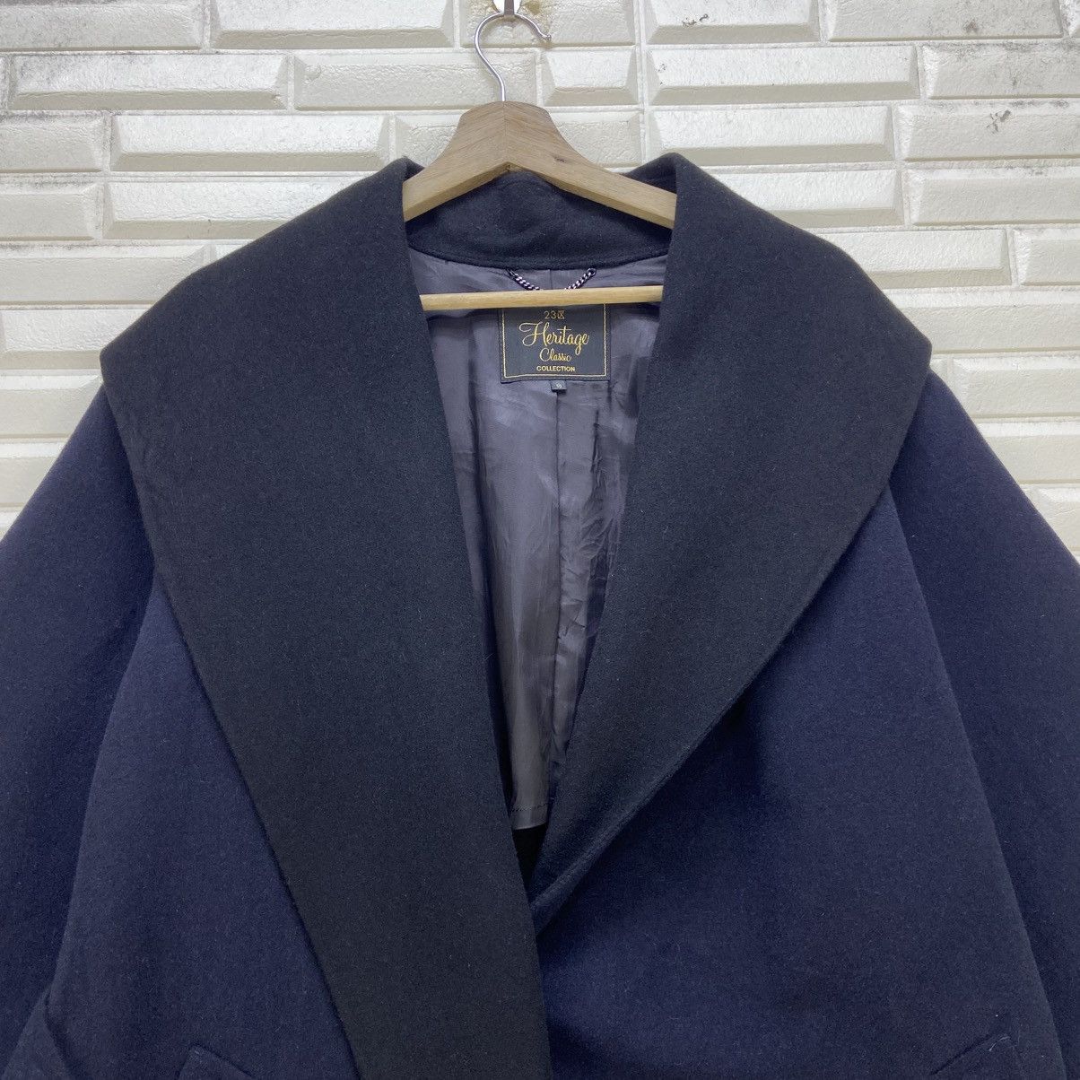 Other 23 Heritage Classic Collection Loro Piana Fabric Wool Coat Size L / US 10 / IT 46 - 7 Thumbnail