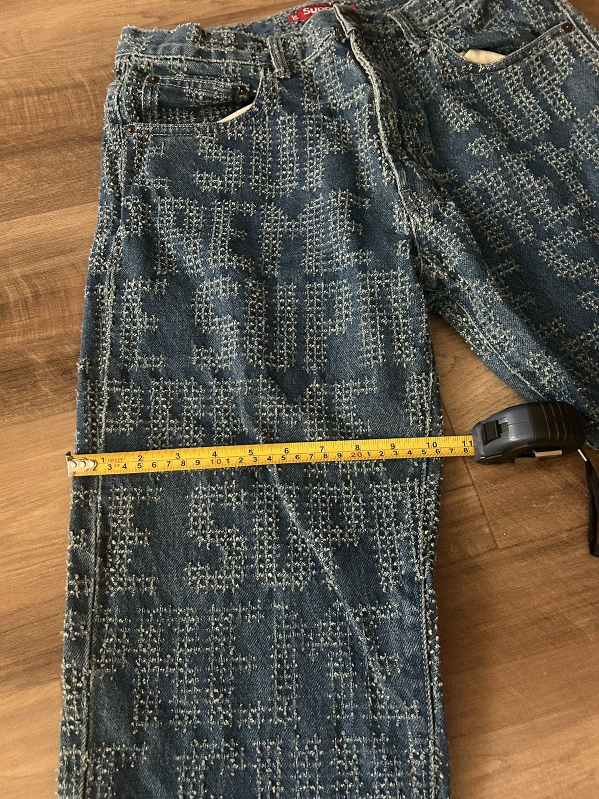 Supreme Supreme Needle Punch Jean Size US 30 / EU 46 - 5 Thumbnail