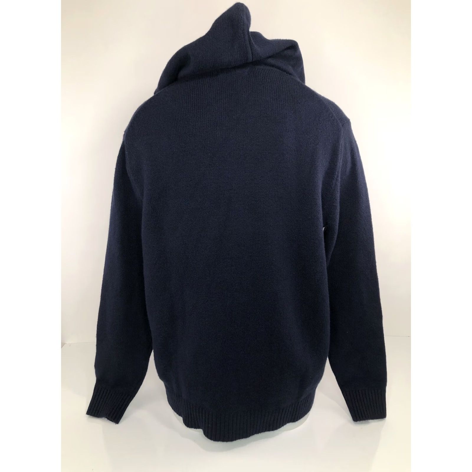 Banana Republic BANANA REPUBLIC Hoodie Mens L Blue Recycled Repreve Bottles Full Zip Sweater Size US L / EU 52-54 / 3 - 4 Thumbnail
