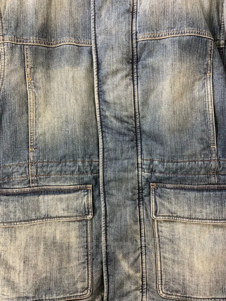 Balenciaga Balenciaga Collar Long Sleeve Slimming Denim Jacket Blue Size US M / EU 48-50 / 2 - 3 Thumbnail