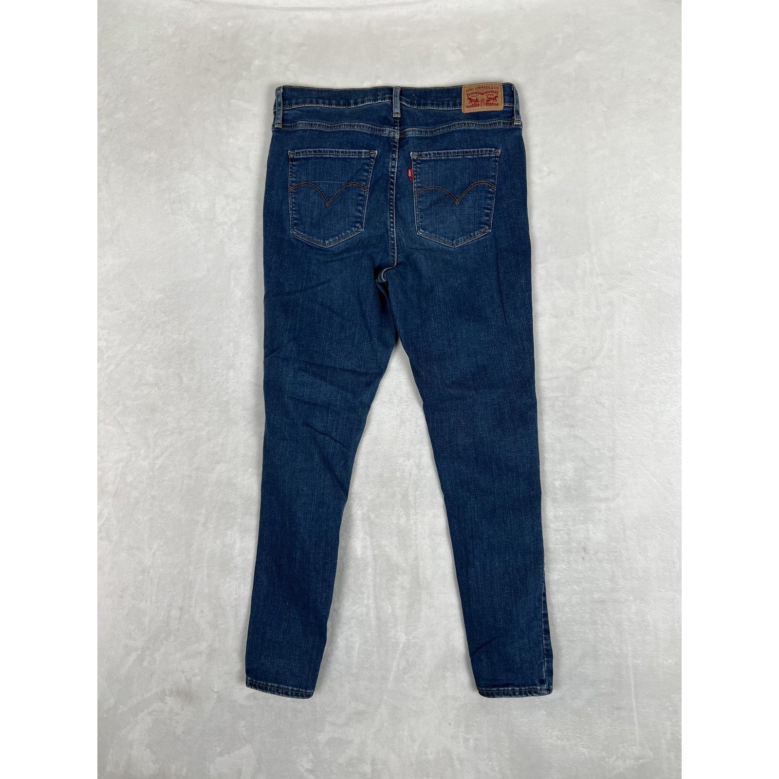 Levi's Levi's 720 High Rise Super Skinny Jeans Womens 30 Blue Stret Size 30" / US 8 / IT 44 - 6 Thumbnail