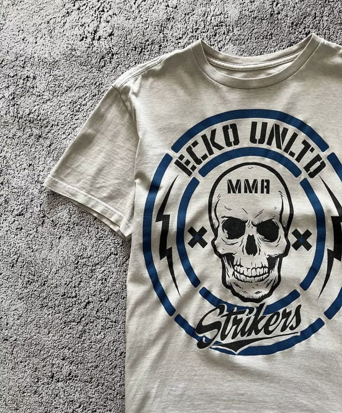 Ecko Unltd. × Vintage Ecko Unltd MMA Cotton T-Shirt Printed Logo Size M Size US M / EU 48-50 / 2 - 2 Thumbnail