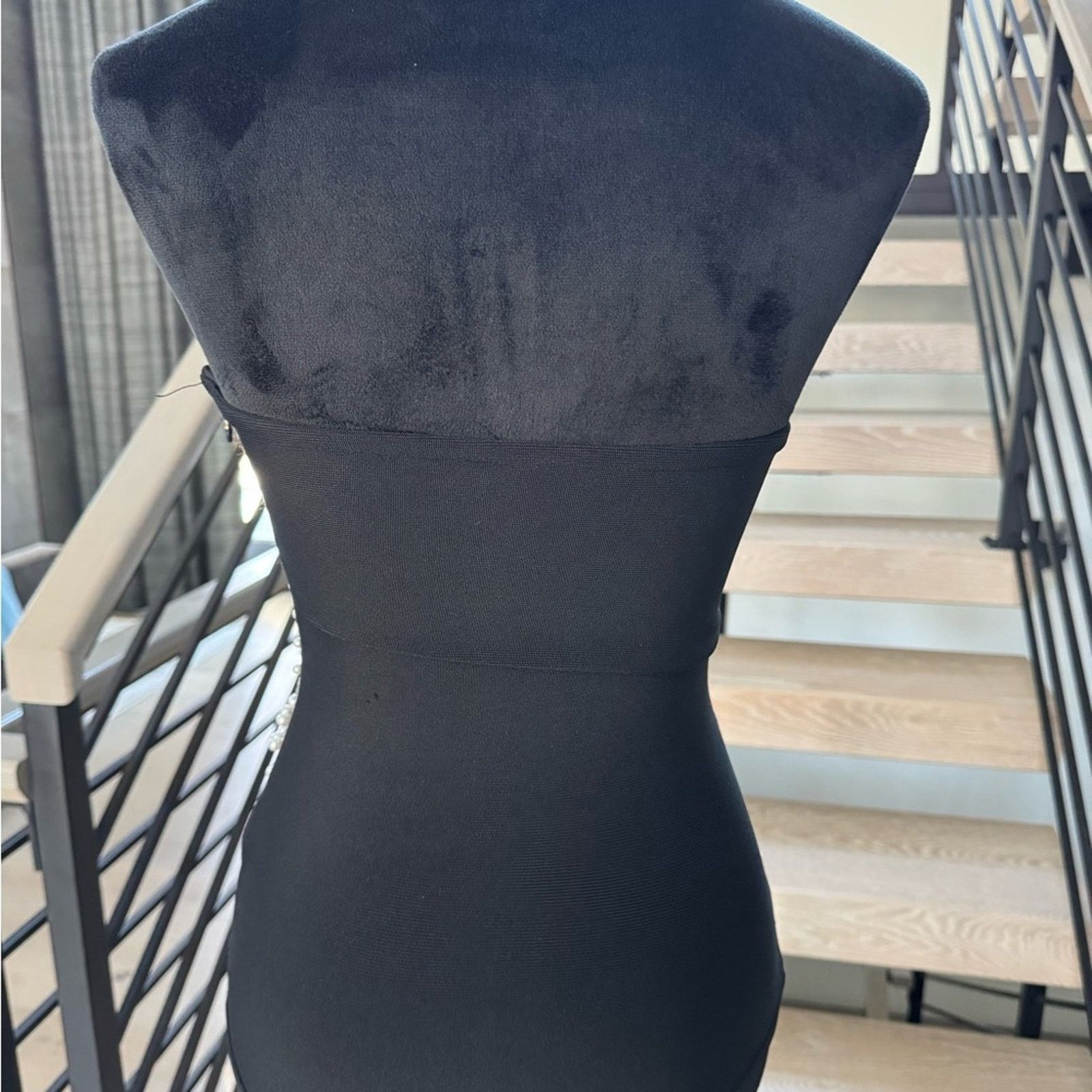 Other New Black and Pearl Halter Boho Pin Up bodysuit size XS Size XS / US 0-2 / IT 36-38 - 5 Thumbnail