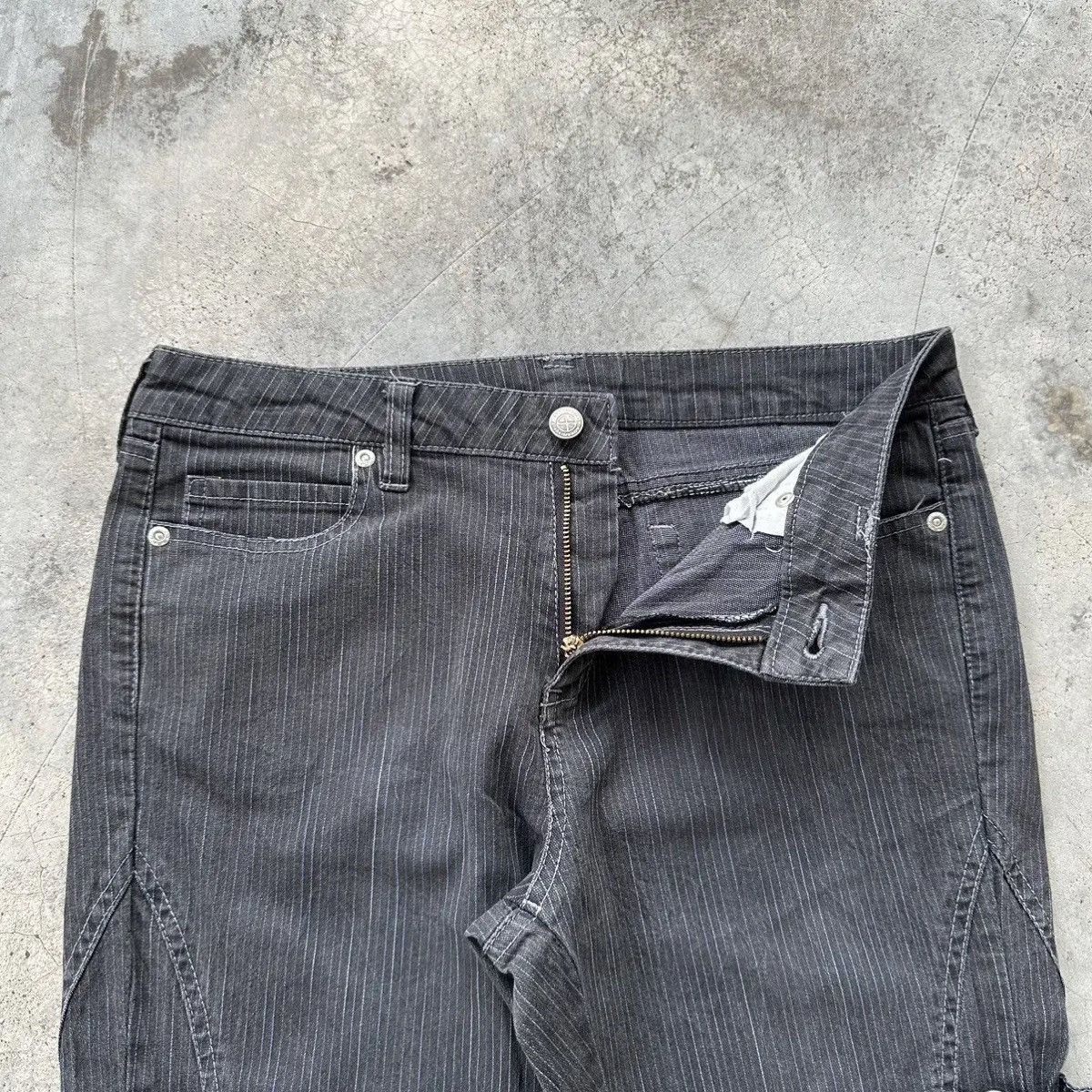 20471120 HEAT 🔥 ADVANTAGE JAPAN BONDAGE WABASH PUNK RARE BLACK PANTS Size US 29 - 8 Thumbnail