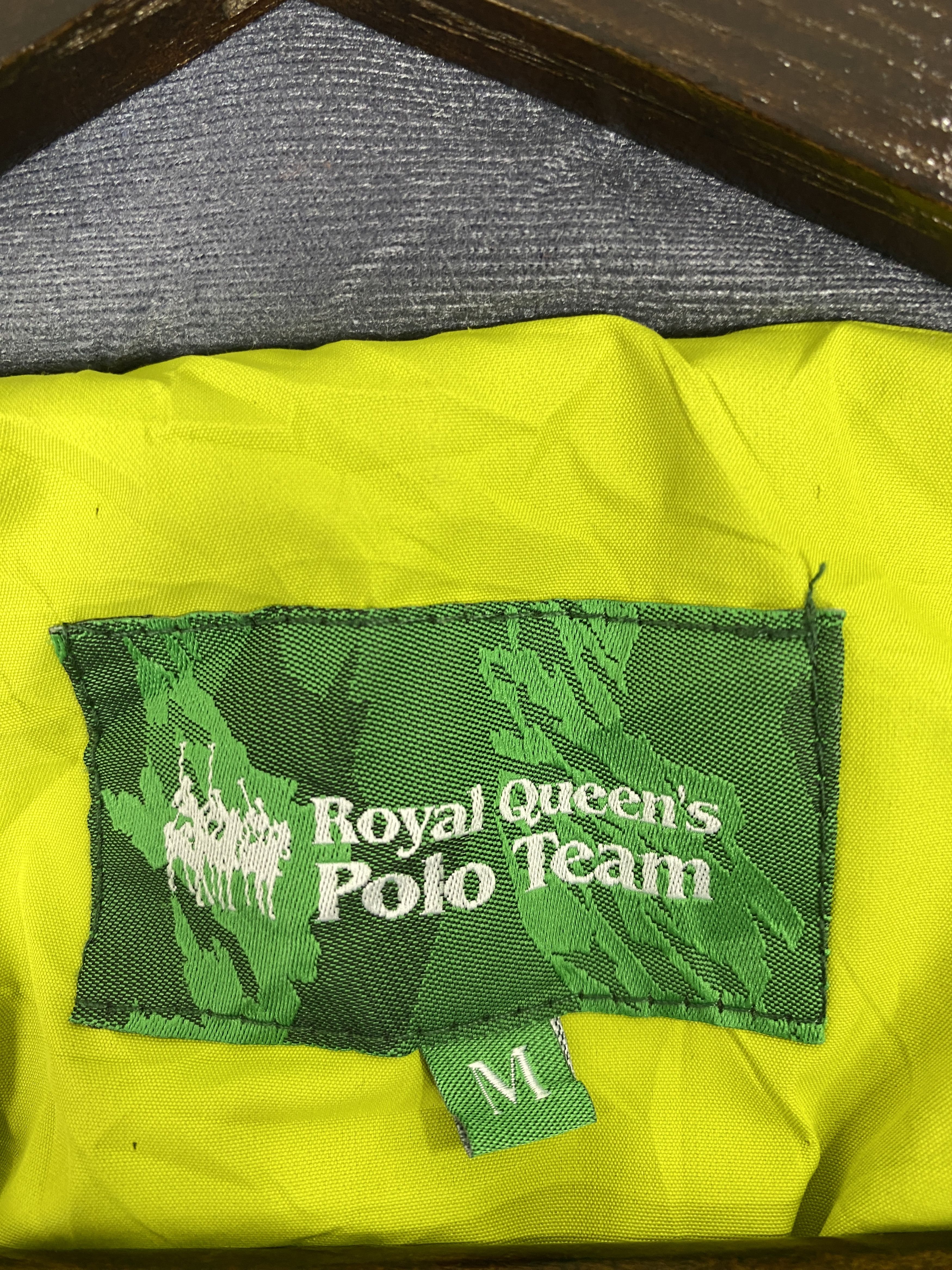 Japanese Brand Vintage Royal Queen Polo Team Hoodie Jacket J2375 Size US S / EU 44-46 / 1 - 13 Thumbnail