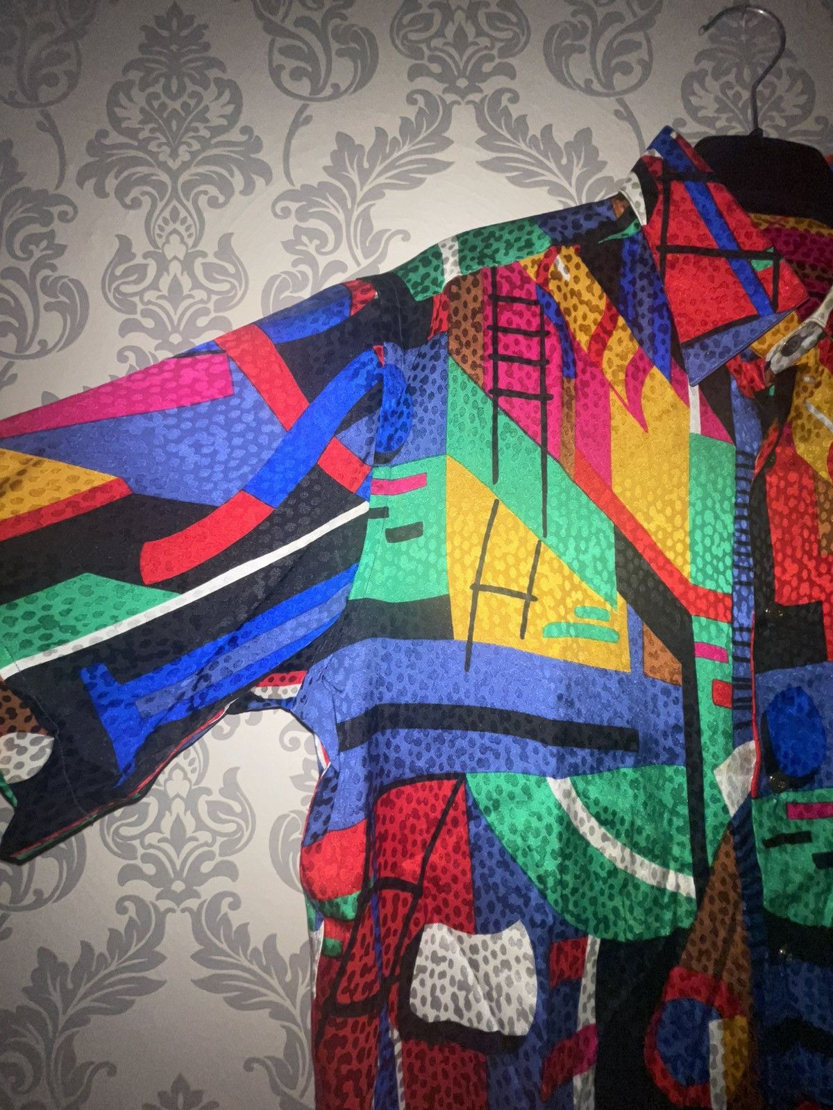 Other Rare Vintage Napoleon Silk Shirt Size US S / EU 44-46 / 1 - 3 Thumbnail