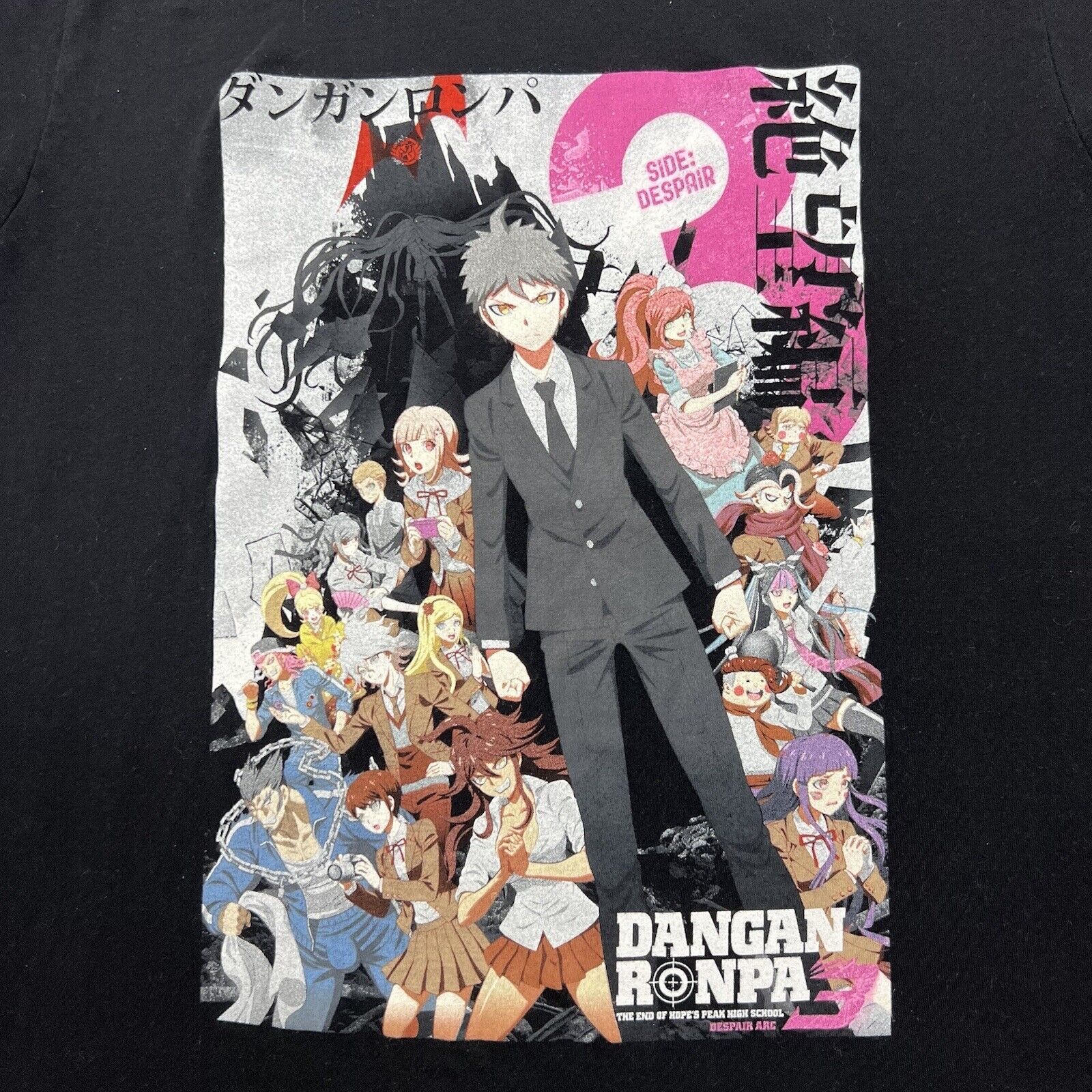 Other Danganronpa 3 Graphic T Shirt Anime Despair Arc Tee Size US L / EU 52-54 / 3 - 2 Thumbnail