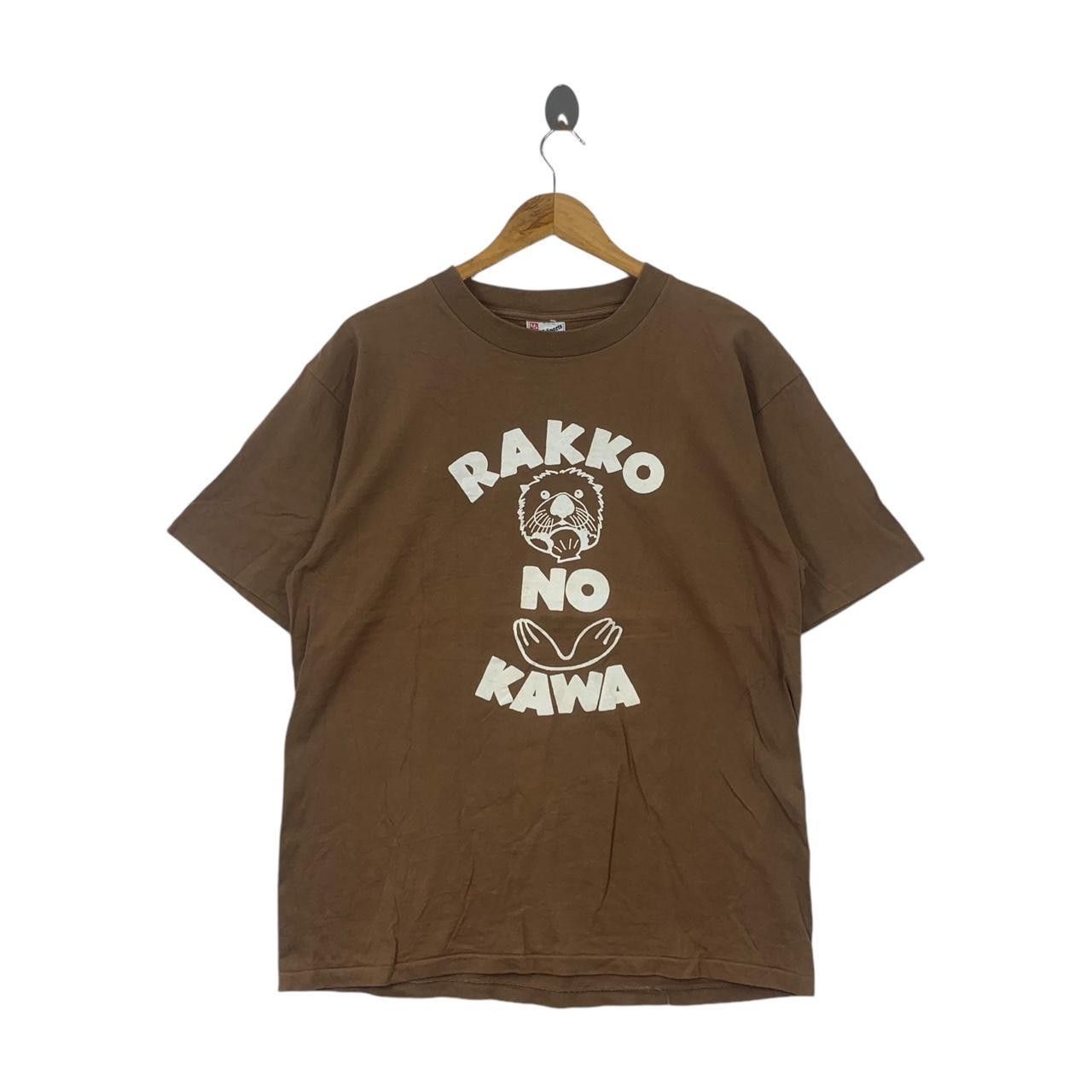 Anime Vintage 90’ ANIME RAKKO NO KAWA Japan Manga Tee Size US L / EU 52-54 / 3 - 1 Thumbnail