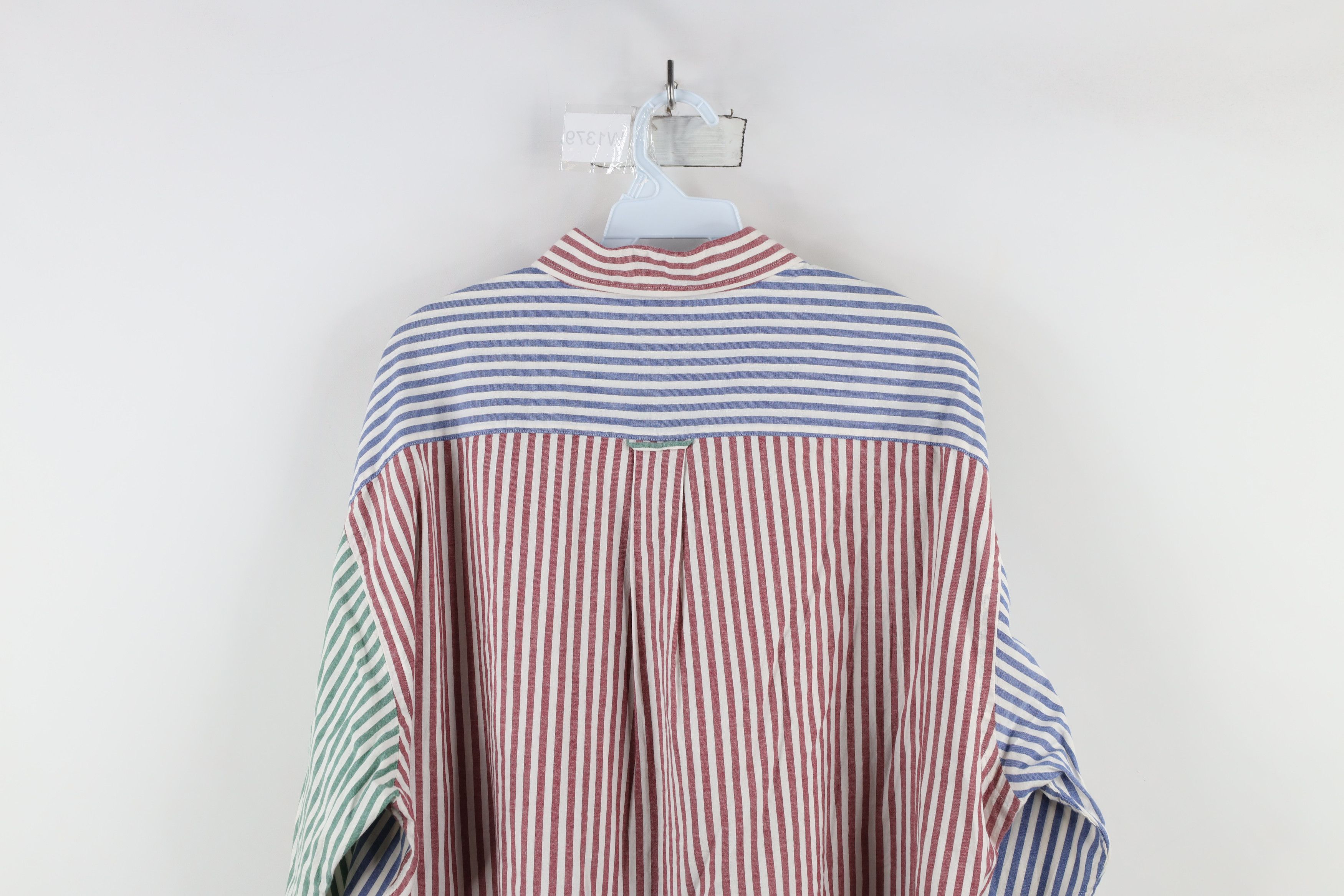 Polo Ralph Lauren Vintage 90s Chaps Ralph Lauren Striped Oxford Button Shirt Size US M / EU 48-50 / 2 - 10 Thumbnail
