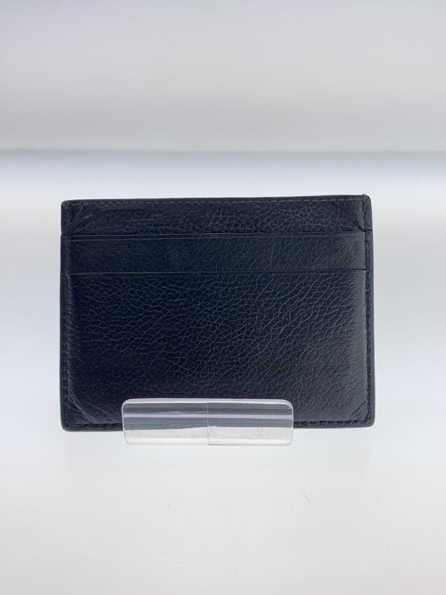 Balenciaga Balenciaga Leather Card Case Black Size ONE SIZE - 2 Thumbnail