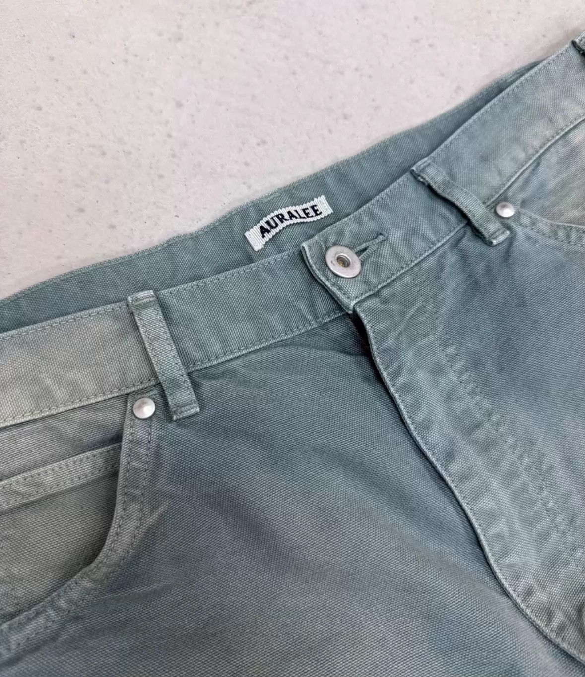 Auralee Auralee 25SS Washed Denim Lumberjack Pants Size 3 Size US 30 / EU 46 - 2 Thumbnail