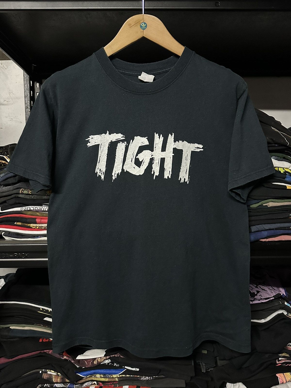 Band Tees × Vintage Vintage Tight Records Faded Tee Size US M / EU 48-50 / 2 - 5 Thumbnail