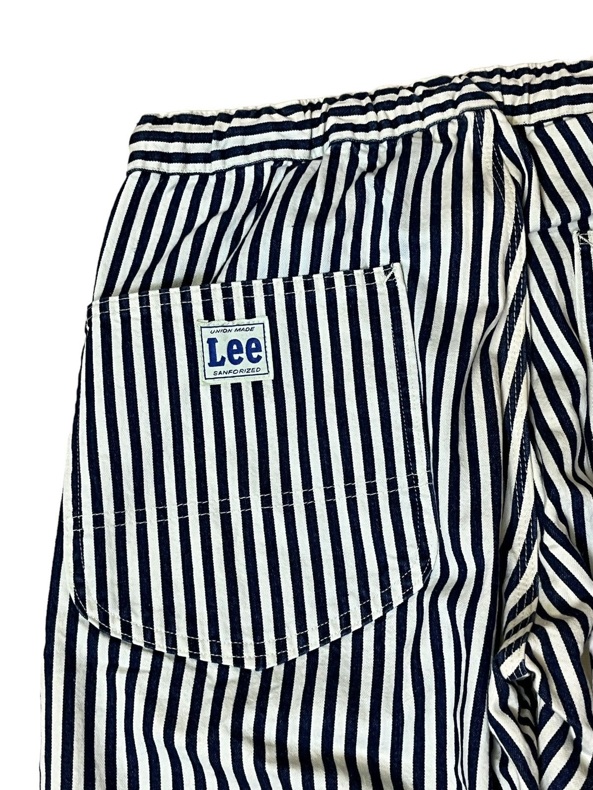 Lee VINTAGE LEE WORKWEAR CARPENTER HICKORY DRAWSTRING WAIST PANT Size US 32 / EU 48 - 11 Thumbnail