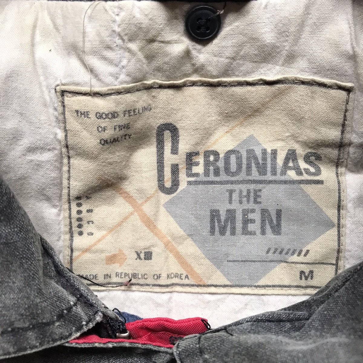 Japanese Brand Ceronias The Men Multi Pocket Jacket inspired Issey Miyake Size US M / EU 48-50 / 2 - 10 Thumbnail