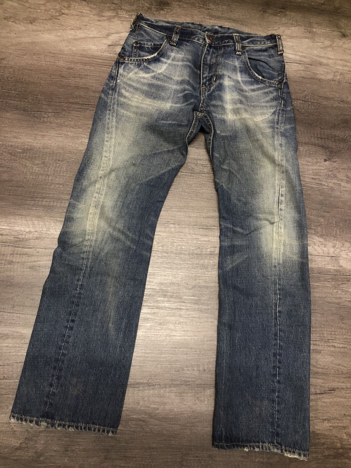 Japanese Brand VINTAGE RNA INC DENIM JEANS Size US 28 / EU 44 - 1 Thumbnail