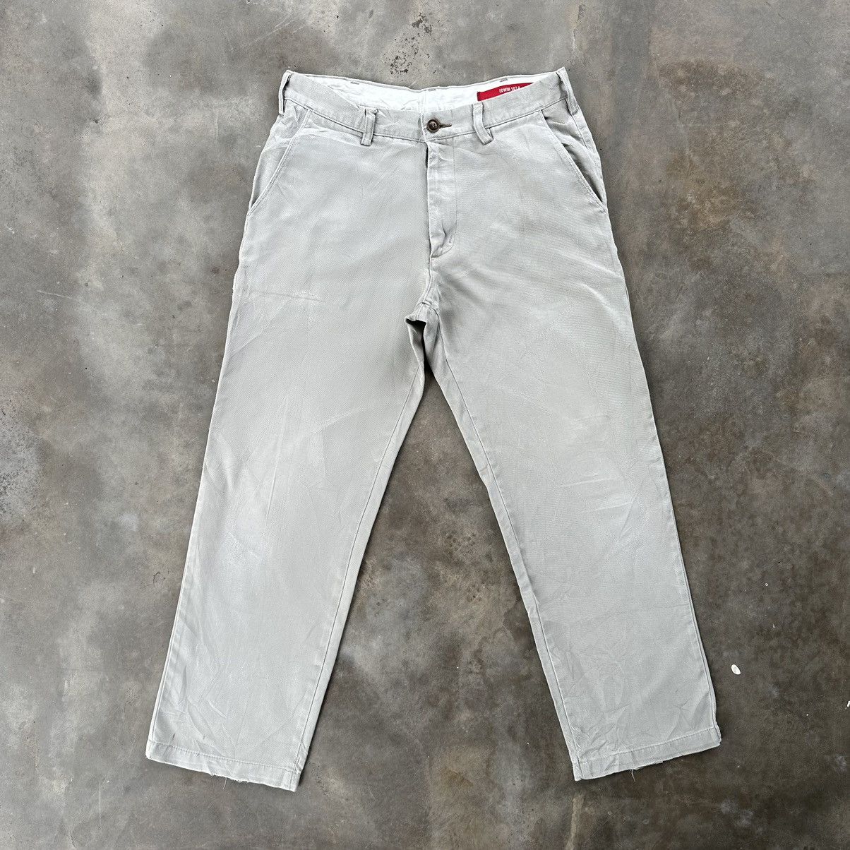 Edwin × Vintage Vintage Edwin 503 K Casual Trousers Pants Size US 31 - 1 Thumbnail