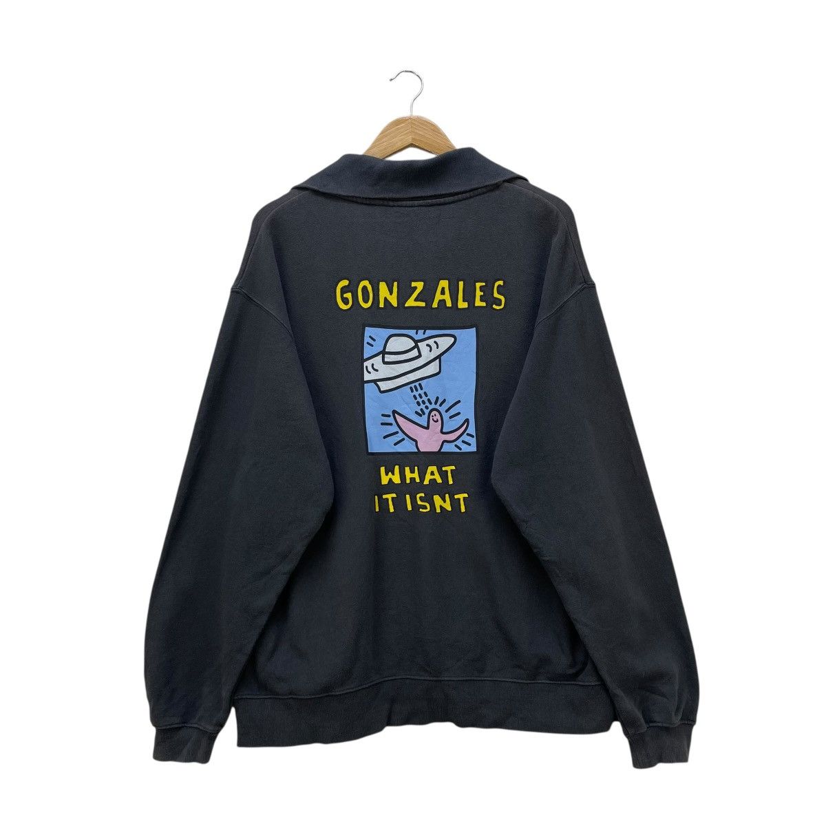 Santa Cruz Skateboards 💥Mark Gonzales Half Zip Size US M / EU 48-50 / 2 - 1 Thumbnail