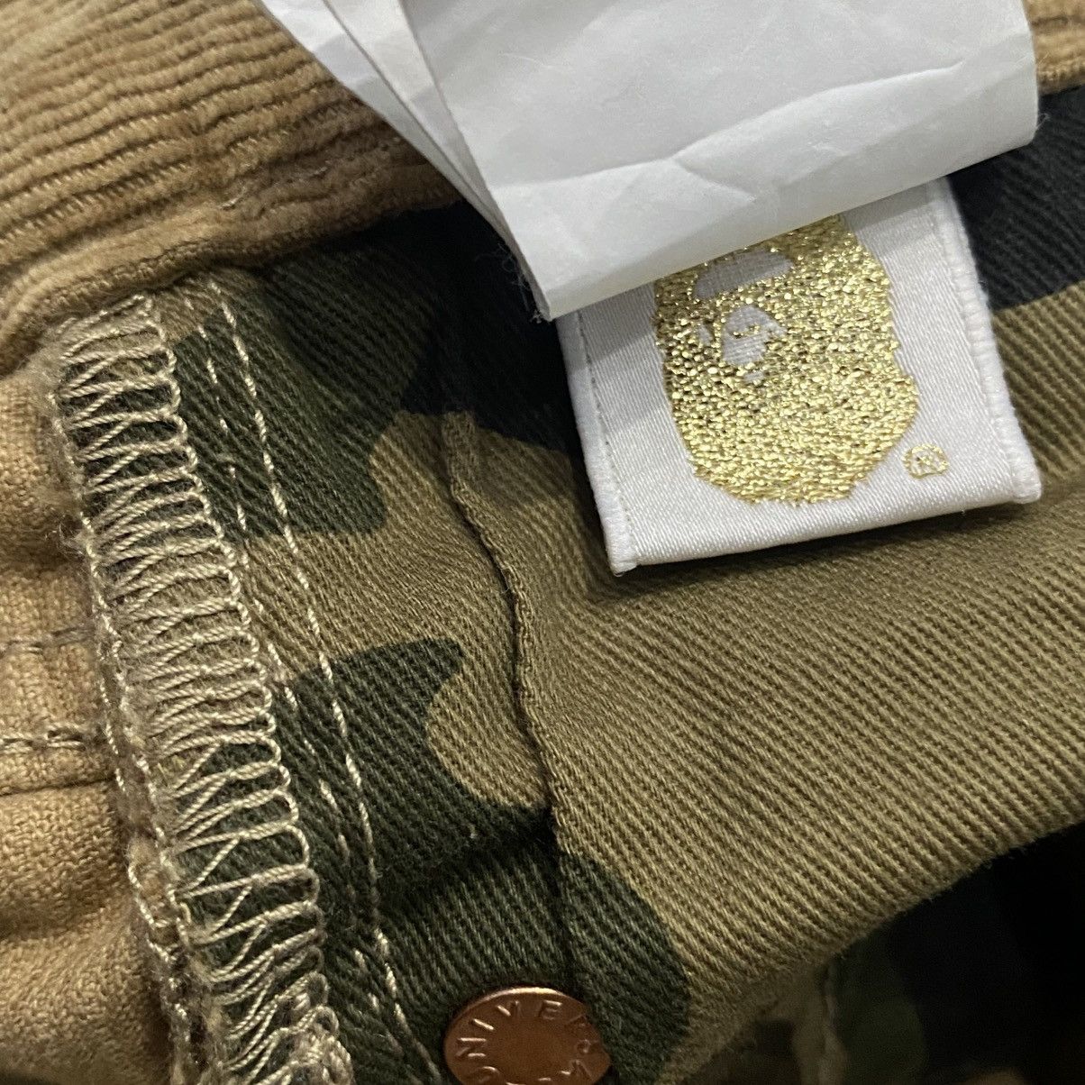 Bape Bape Corduroy Sample Pants Size 28" / US 6 / IT 42 - 6 Thumbnail