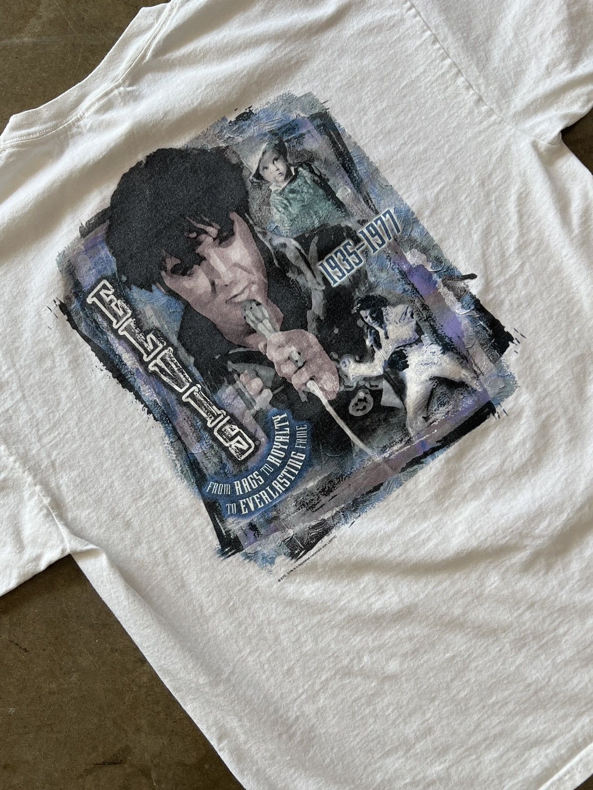 Hard Rock Cafe × Vintage Vintage Hard Rock Cafe Ft Lauderdale Elvis Presley Tee Large Size US L / EU 52-54 / 3 - 1 Thumbnail