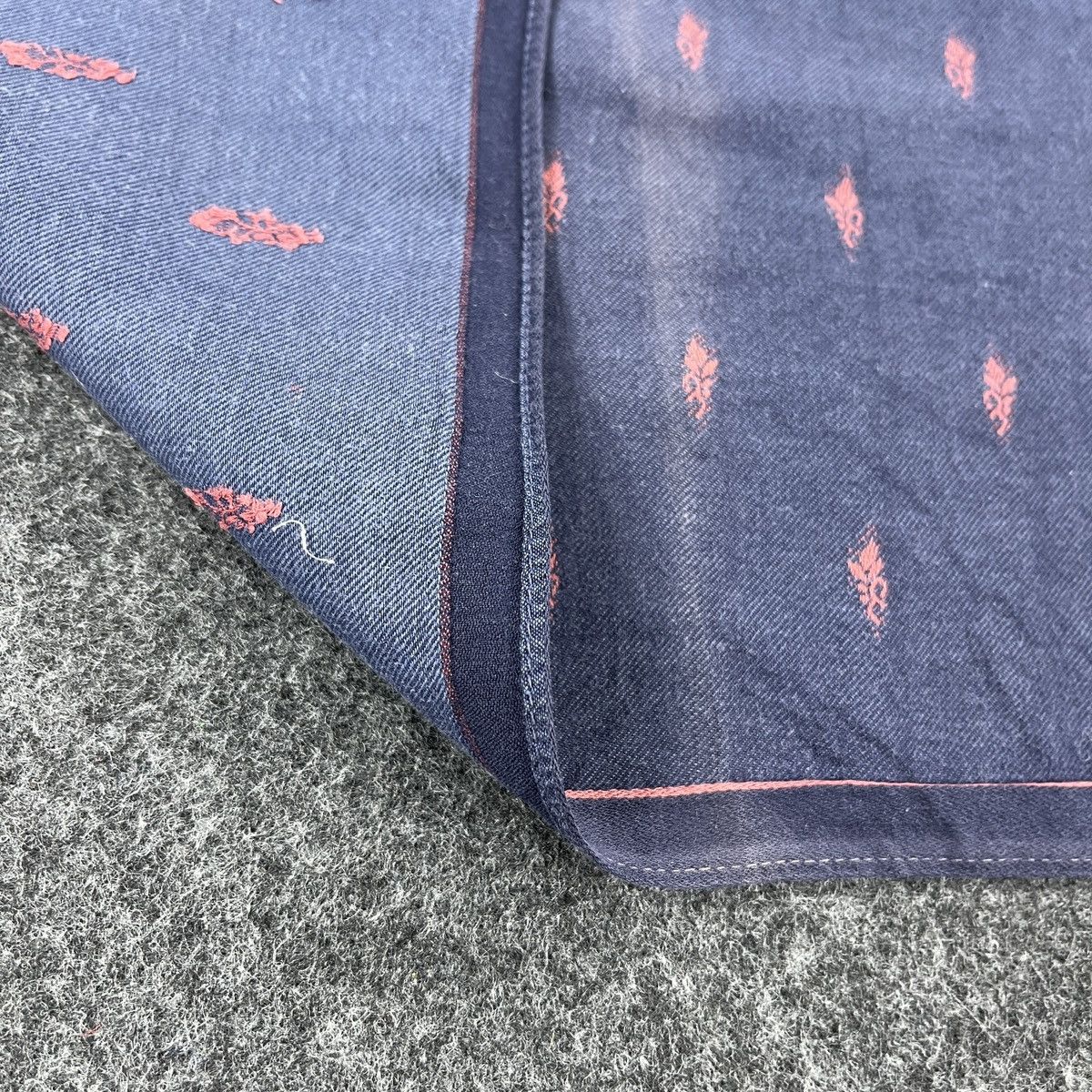 Alfred Dunhill × Vintage Alfred Dunhill Handkerchief / Bandana / Neckerchief B209 Size ONE SIZE - 7 Thumbnail
