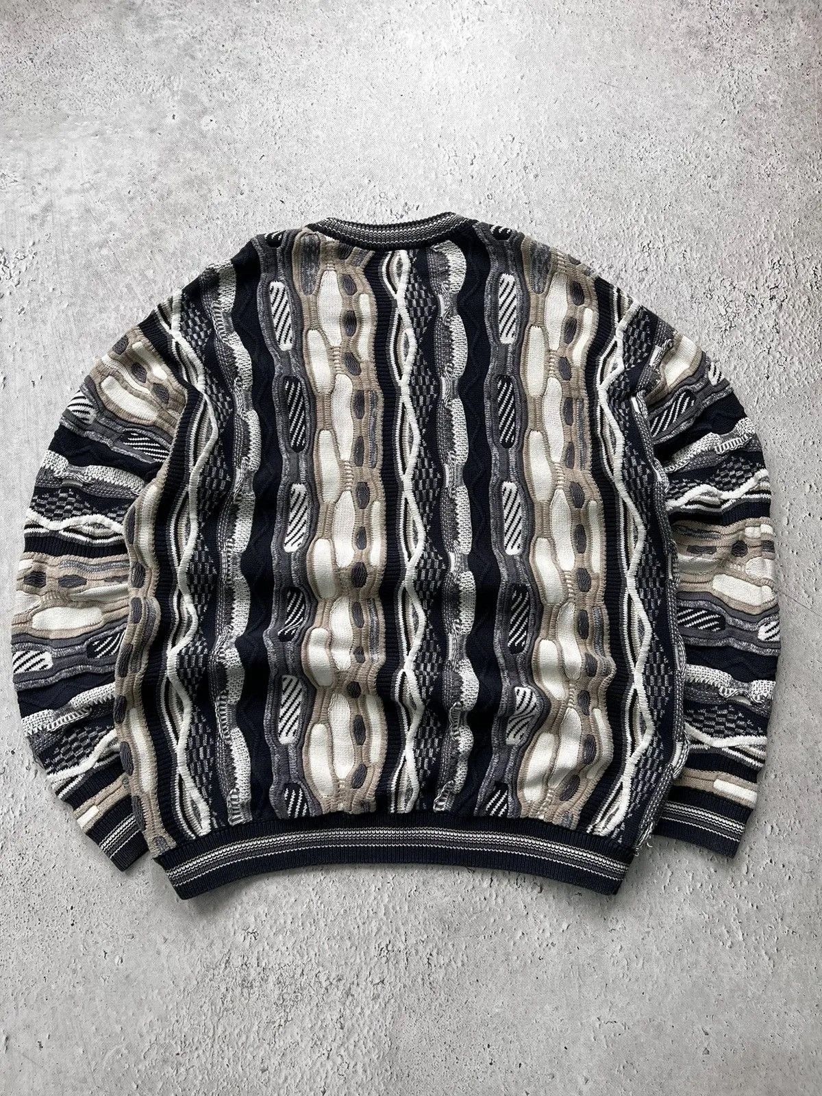 Carlo Colucci Japanese knitted Carlo colucci style multicolour style sweater Size US L / EU 52-54 / 3 - 9 Thumbnail