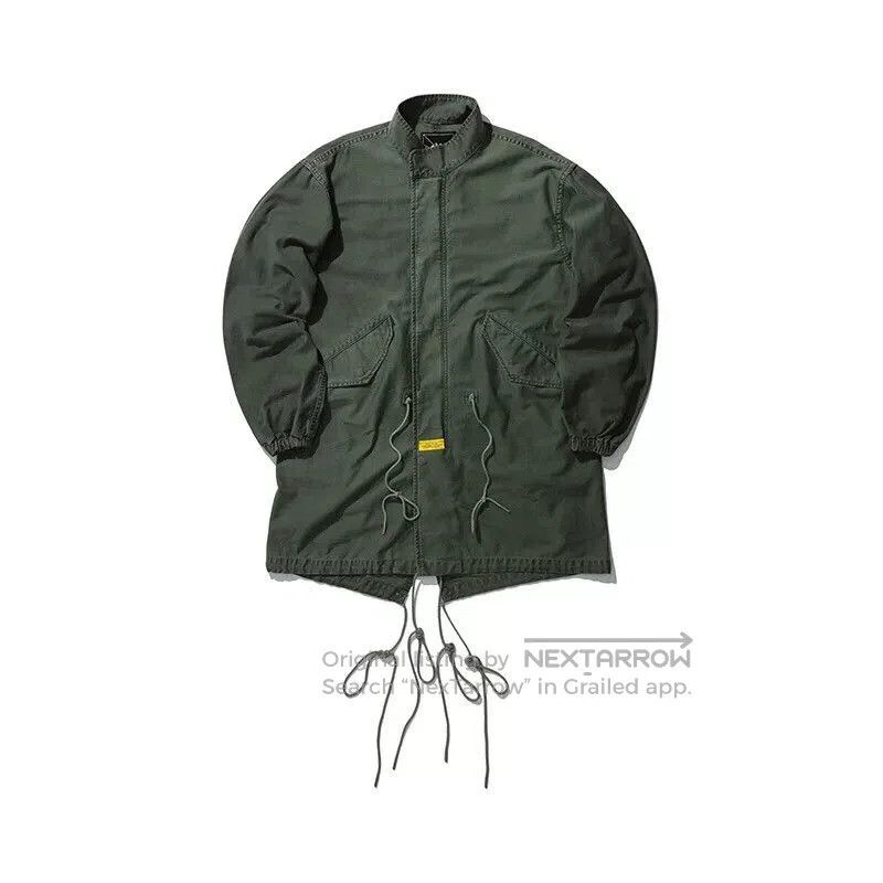 Madness long green jacket with drawstring hem. Size US XL / EU 56 / 4 - 2 Thumbnail