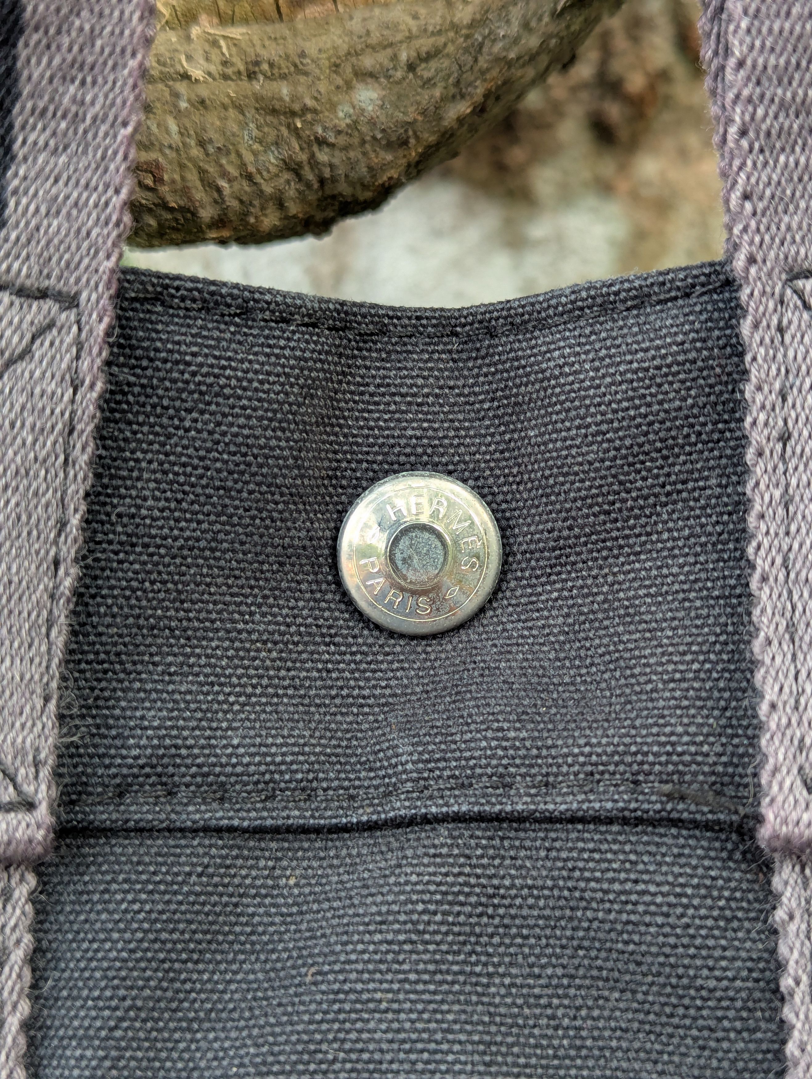 Hermès Fourre Tout PM Canvas Tote Bag