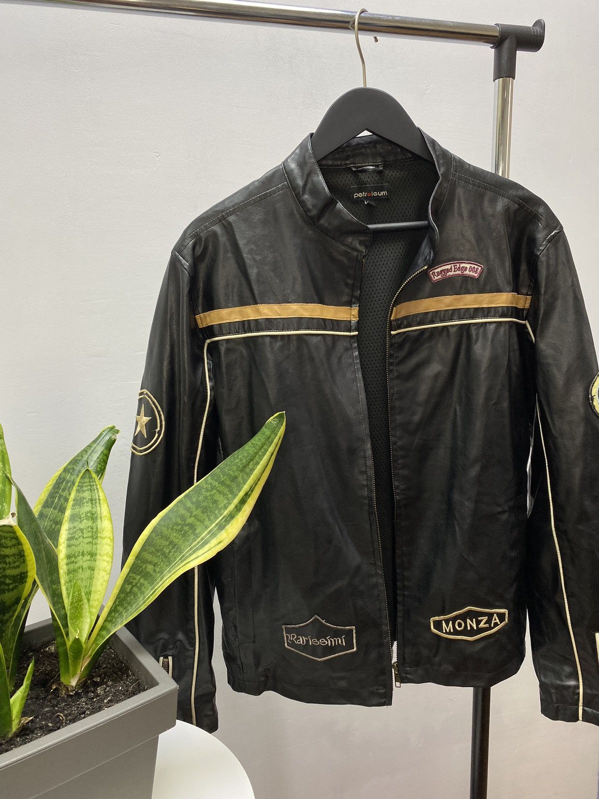 Japanese Brand × Vintage Vintage Tokyo Speed Leather racing Y2K jacket Size US L / EU 52-54 / 3 - 3 Thumbnail