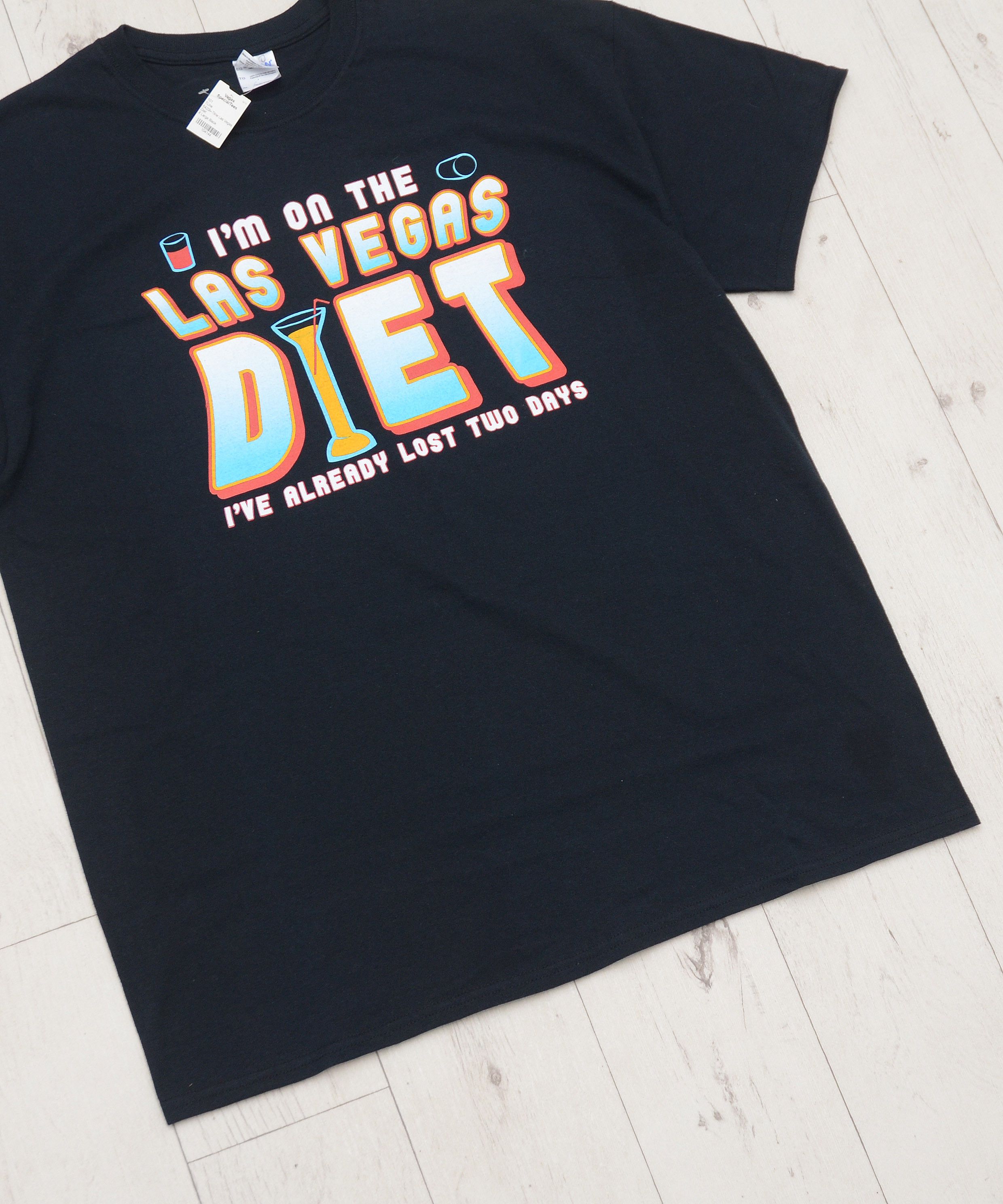 Fruition Las Vegas DIET Special Tees Casino USA 3D print T-shirt Size US XL / EU 56 / 4 - 3 Thumbnail