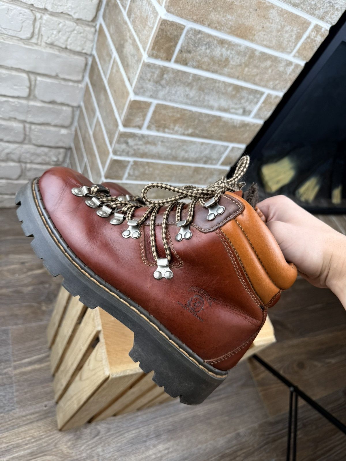 Paraboot Che Guevara Vintage Y2K Chunky Paraboot Combat Boots Size Size US 8 / EU 41 - 5 Thumbnail