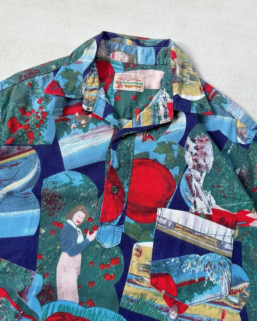 Designer × Vintage LAMUCHACHA VINTAGE PATTERN SHIRT Size US M / EU 48-50 / 2 - 2 Thumbnail