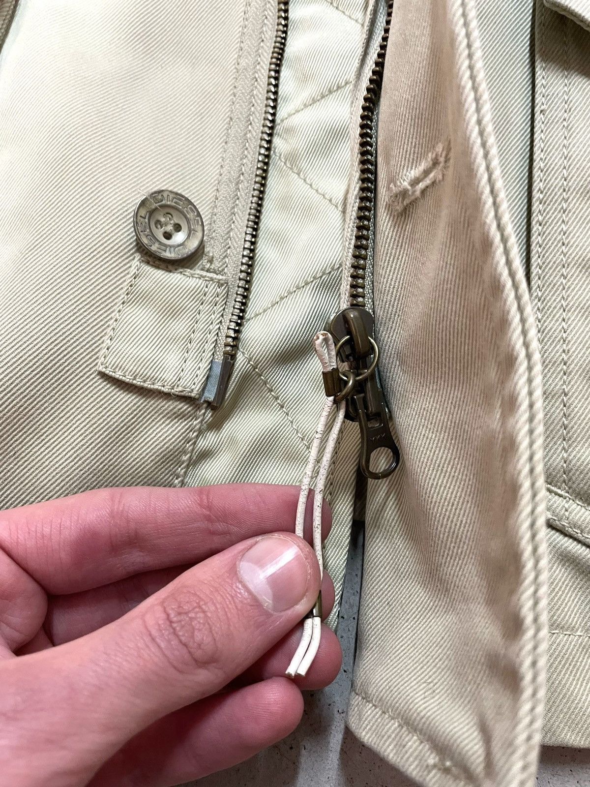 Diesel Rare Design Multipocket Diesel Military Jacket Size US S / EU 44-46 / 1 - 12 Thumbnail