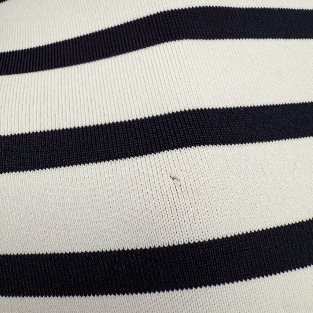 Saint James SAINT JAMES Stretch White Blue Midi Sheat Nautical Dress XS Size XS / US 0-2 / IT 36-38 - 11 Thumbnail