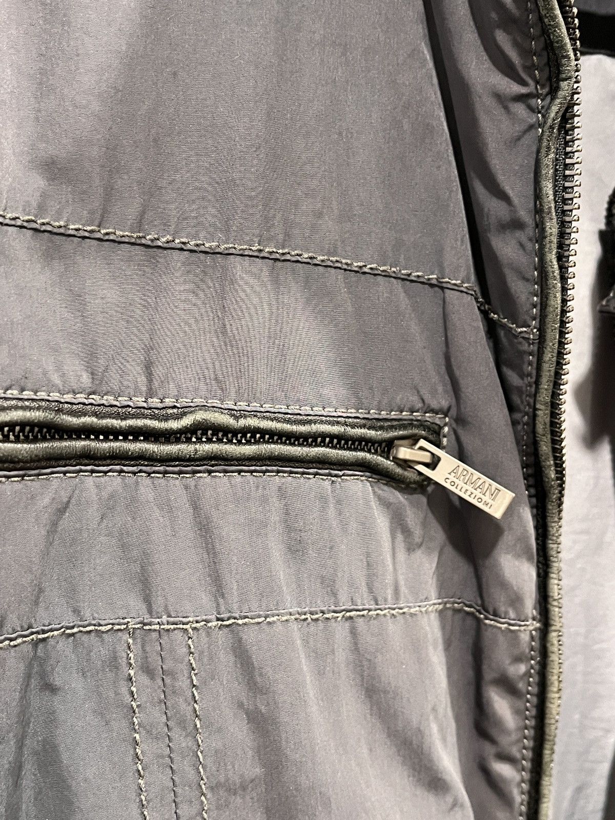 Armani Collezioni Classic Armani Collezioni Water Repellent Bomber Jacket Size US M / EU 48-50 / 2 - 5 Thumbnail
