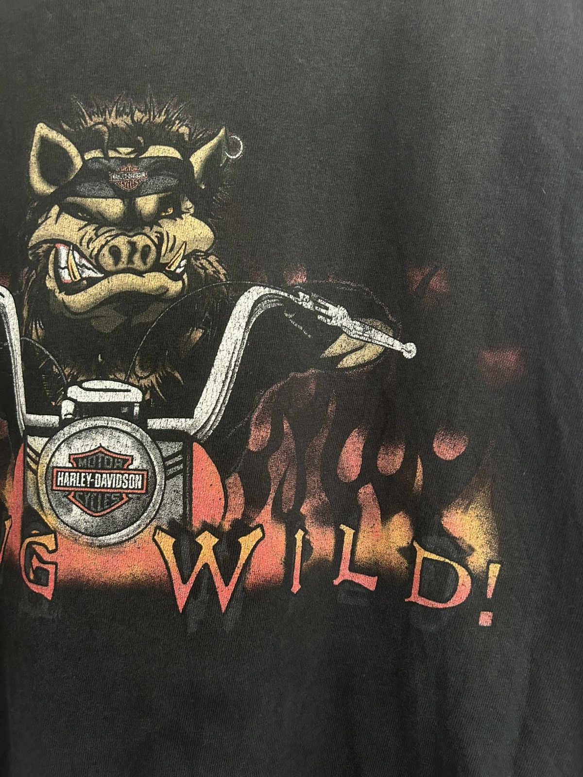 Harley Davidson Harley Davidson Hawg Wild Ozark Graphic T-shirt Size US L / EU 52-54 / 3 - 4 Thumbnail