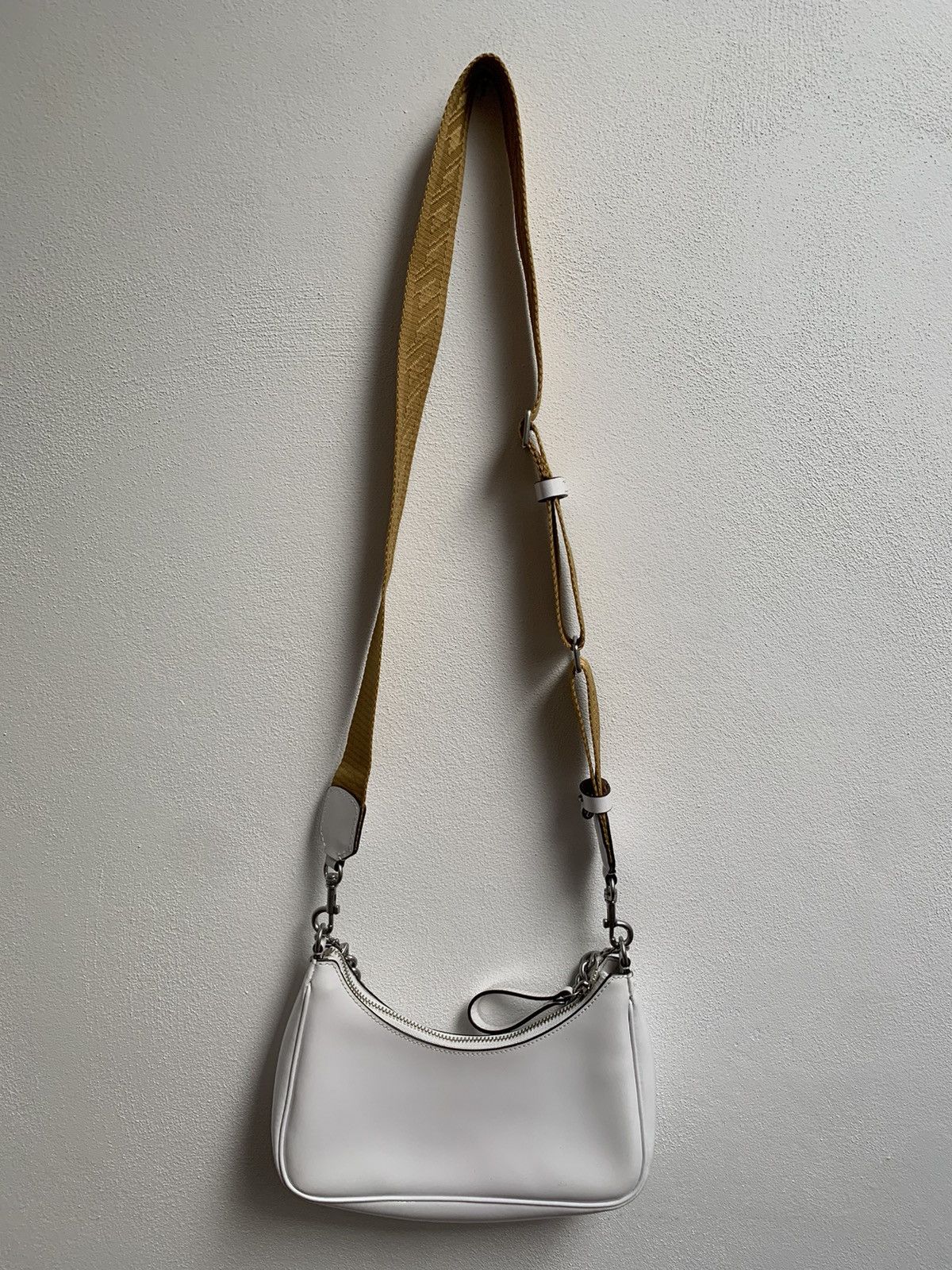 Tory Burch Tory Burch Mercer Spazzolato Leather Shoulder Bag Size ONE SIZE - 4 Thumbnail