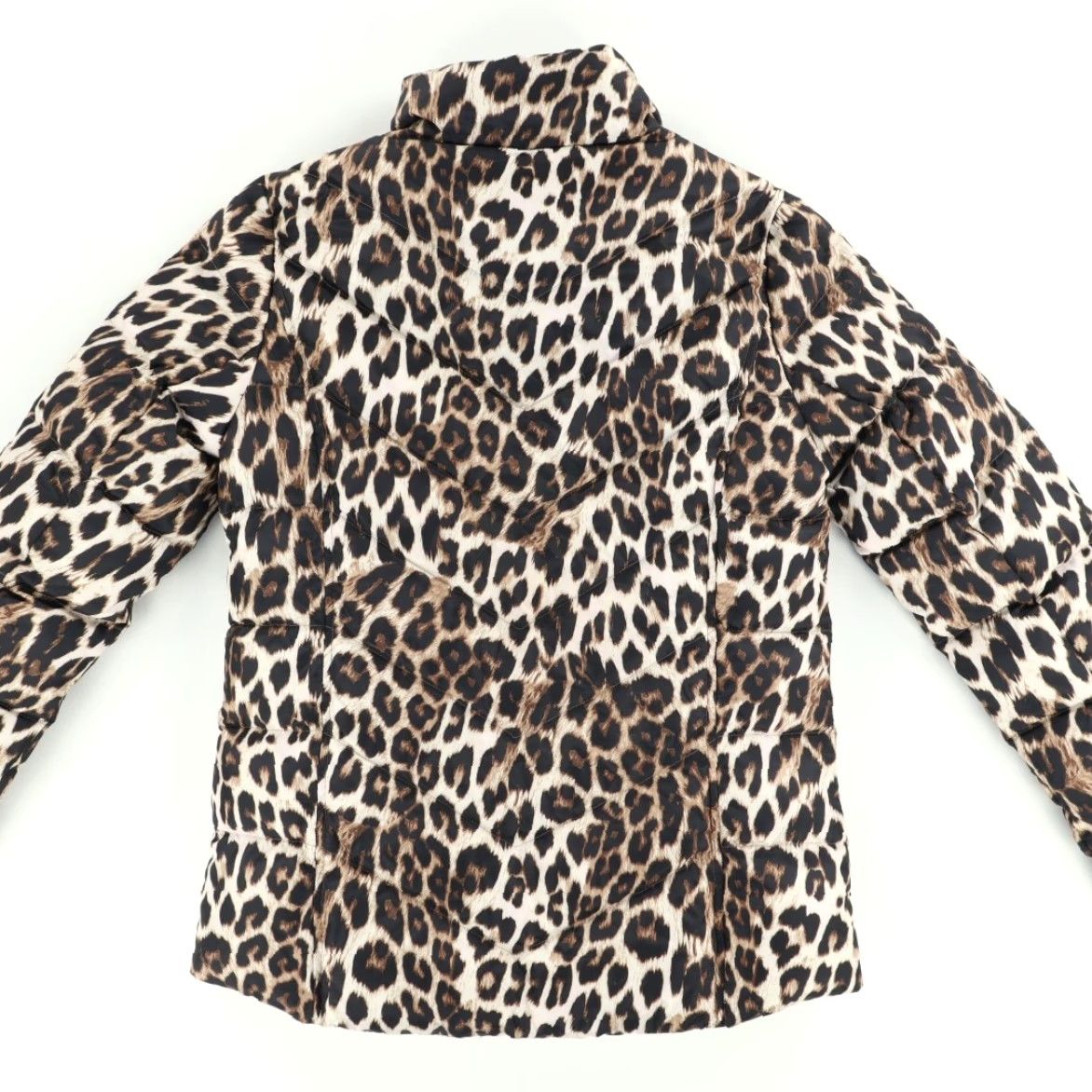 Lands' End Lands End Cheetah Print Down Puffer Jacket Women's XS Shirt Size XS / US 0-2 / IT 36-38 - 4 Thumbnail