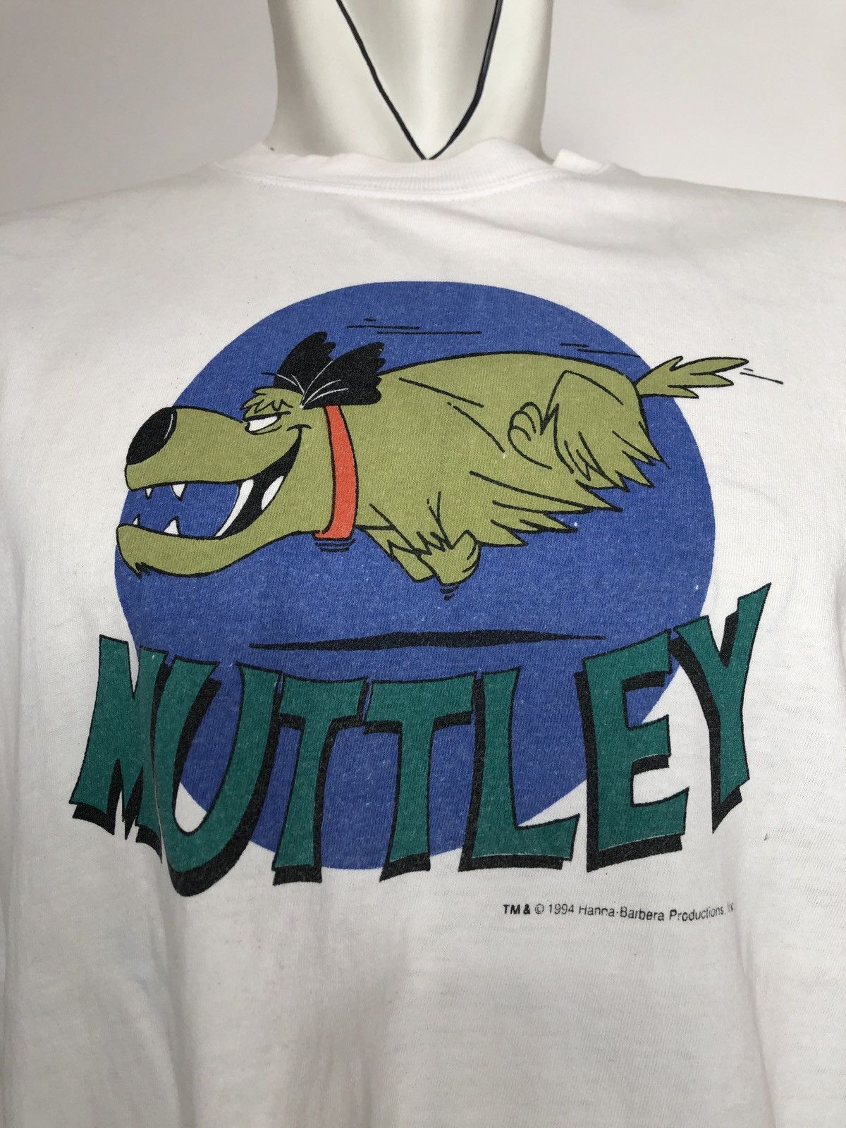 Vintage Vintage 90s Muttley Hanna Barbera T-Shirt Size US L / EU 52-54 / 3 - 2 Thumbnail