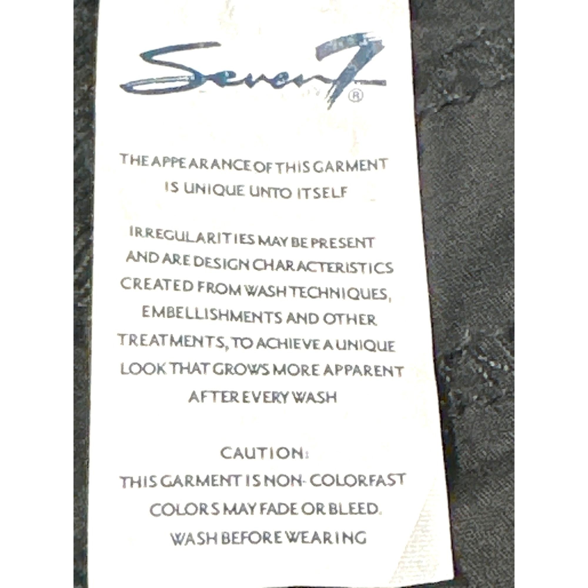 Seven 7 Seven7 Womens Black Tummyless High Rise Skinny Jeans Size 4 Size 27" / US 4 / IT 40 - 9 Thumbnail