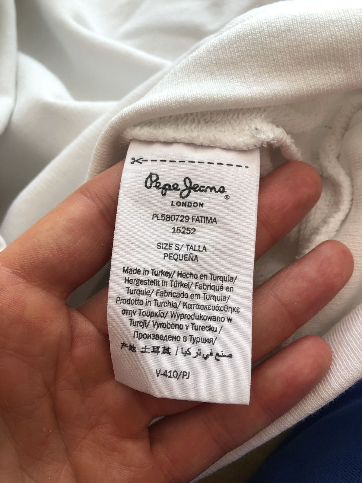 Pepe Jeans PEPE JEANS VINTAGE DESIGNER QUALITY HOODIE SWEATSHIRT Size US S / EU 44-46 / 1 - 6 Thumbnail
