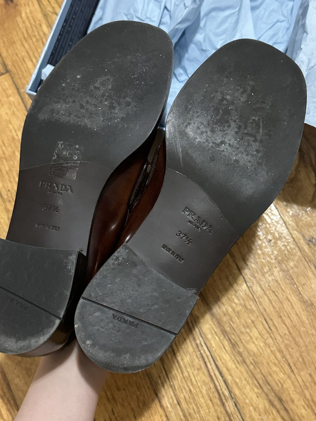 Prada Prada loafers Size US 7.5 / IT 37.5 - 5 Thumbnail