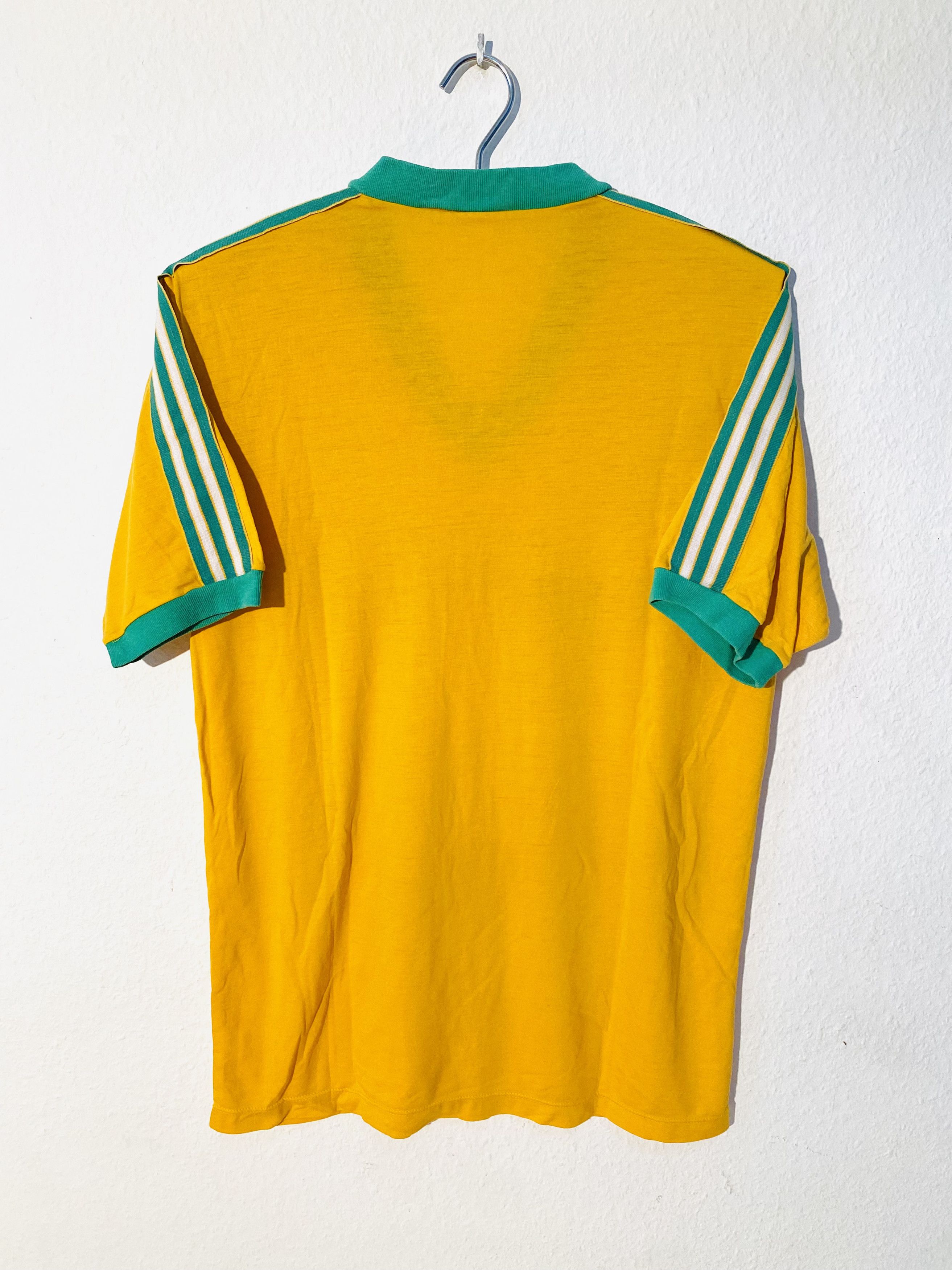 Adidas Brazil 1988 Olympics Home Football Shirt Size US L / EU 52-54 / 3 - 2 Thumbnail