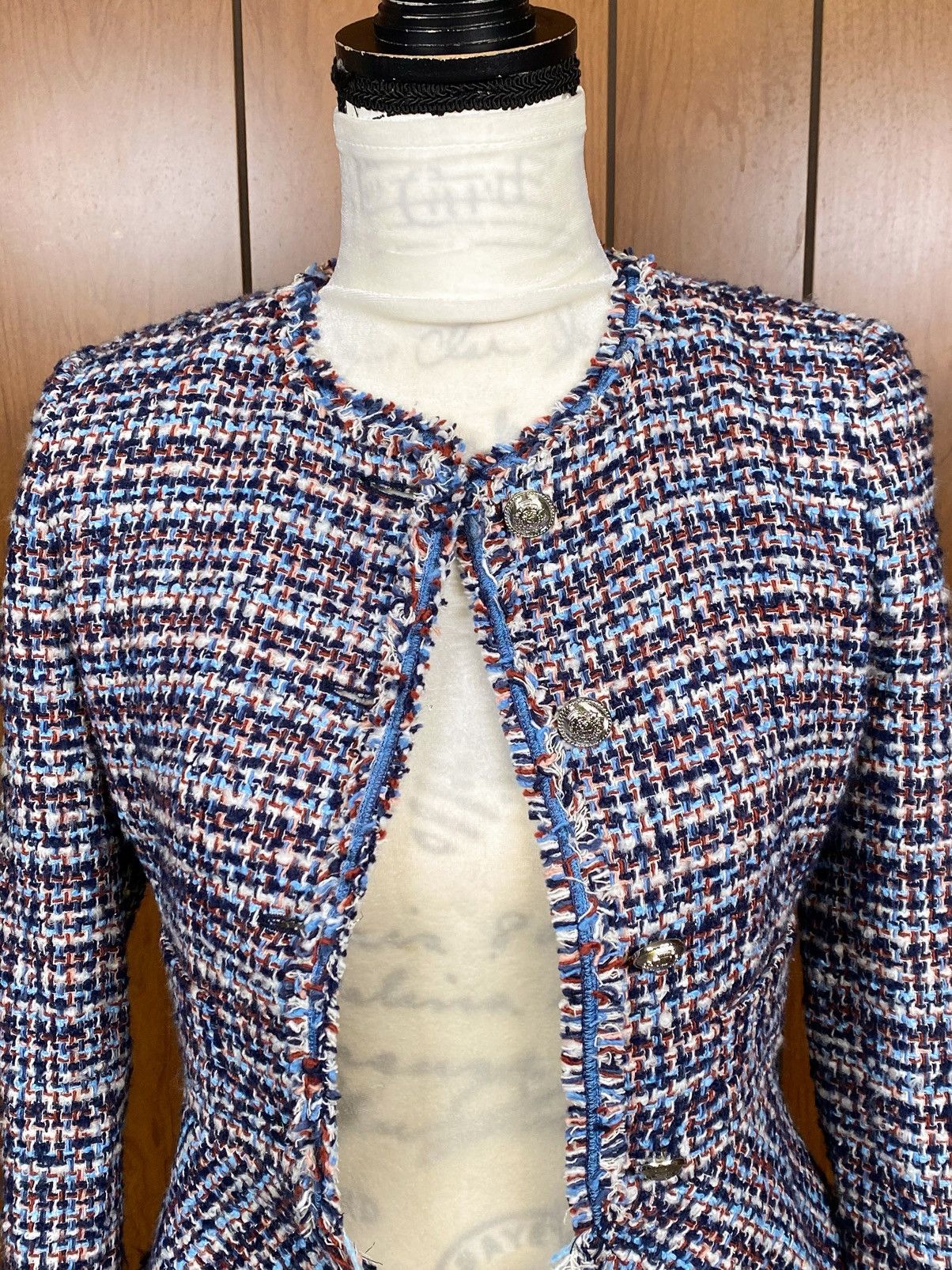 Derek Lam 10 Crosby Derek Lam 10 Crosby Elizabeth Tweed Peplum Jacket size 00 Size XXS / US 00 / IT 34 - 7 Thumbnail