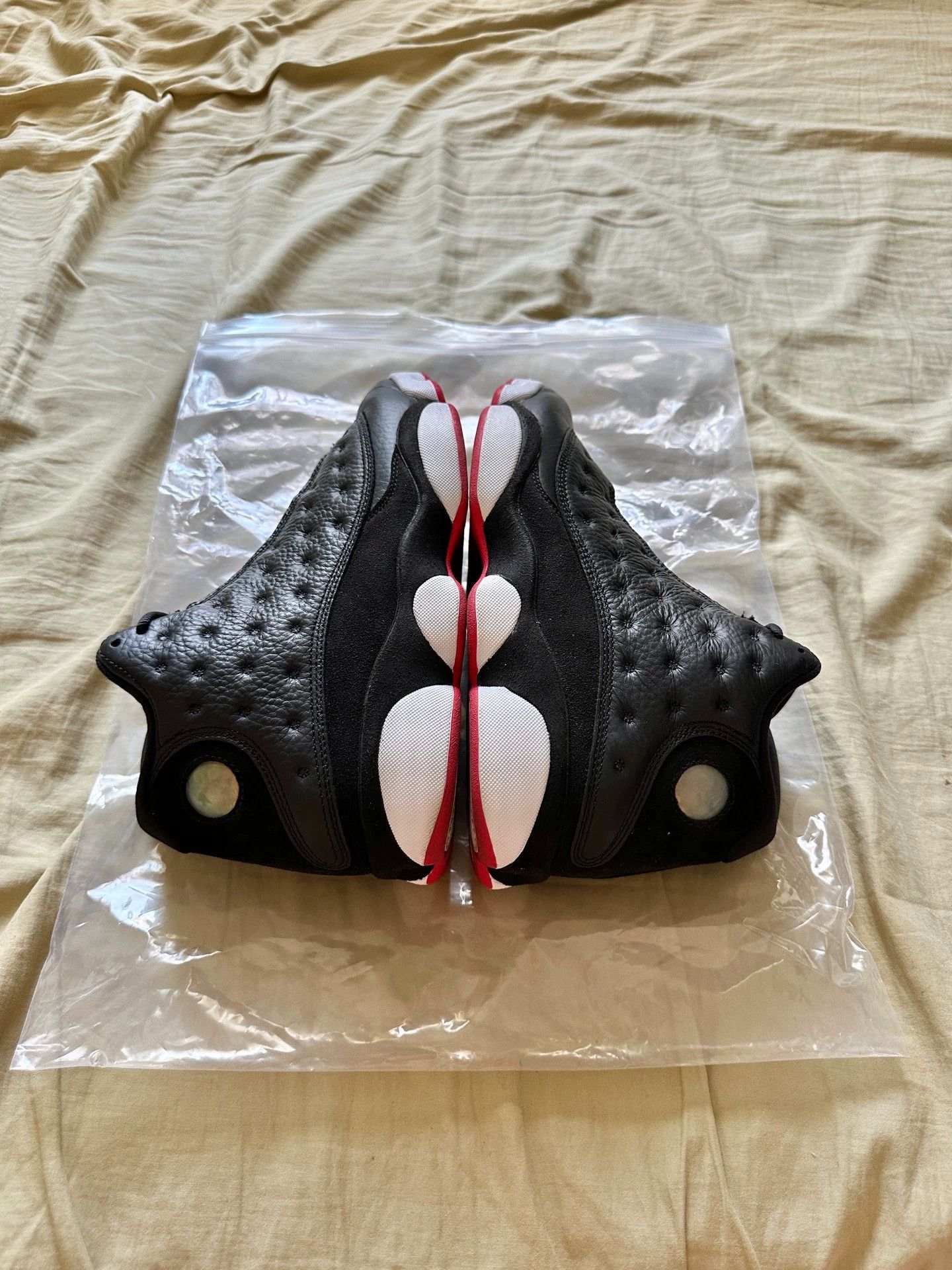 Nike Air Jordan 13 'Playoffs' 2023 Black Basketball Shoe Size US 10 / EU 43 - 3 Thumbnail
