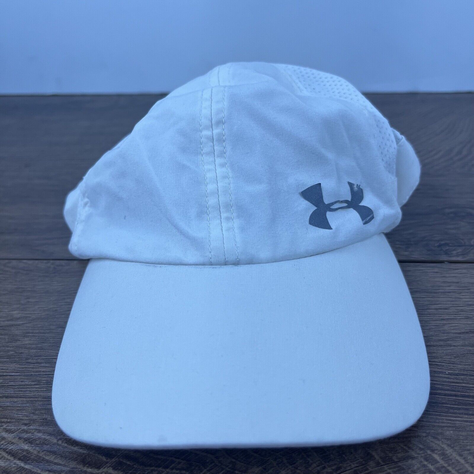 Under Armour Under Armour Running Hat UA Athletic White Hat Adjustable Wo Size ONE SIZE - 1 Thumbnail