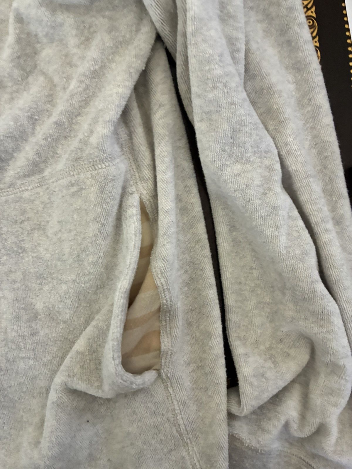 Billy Reid Billy Reid Numajiri Terry Hoodie in Grey Meland Size US L / EU 52-54 / 3 - 4 Thumbnail